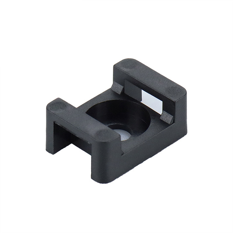 Saddle Type Nylon Cable Tie Permanent Seat